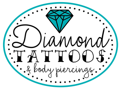 Logo for Diamond Tattoo and Piercing